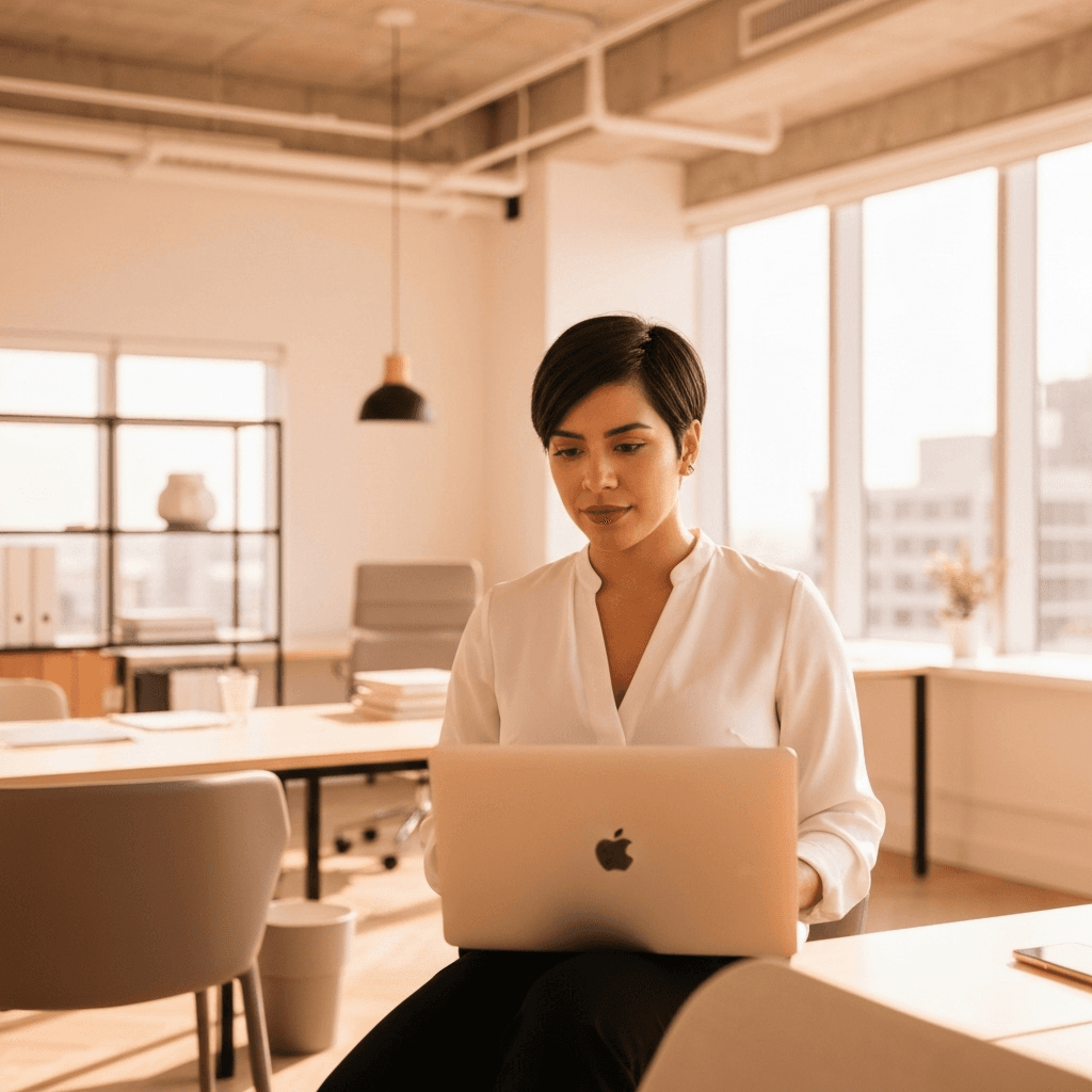 Professional working on insurance claims